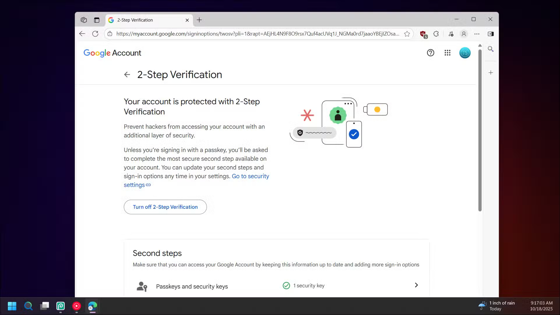 How to use a Yubikey security key instead of entering a password Picture 3