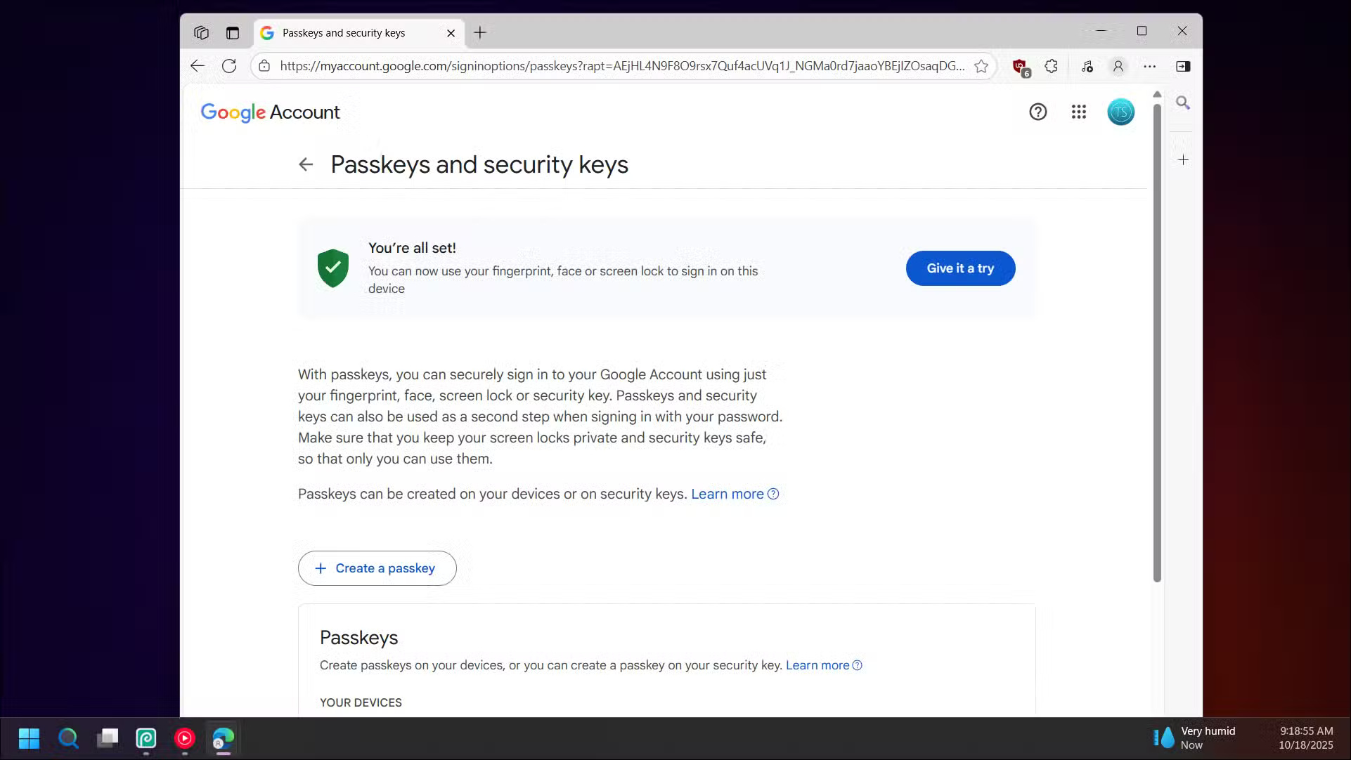How to use a Yubikey security key instead of entering a password Picture 4