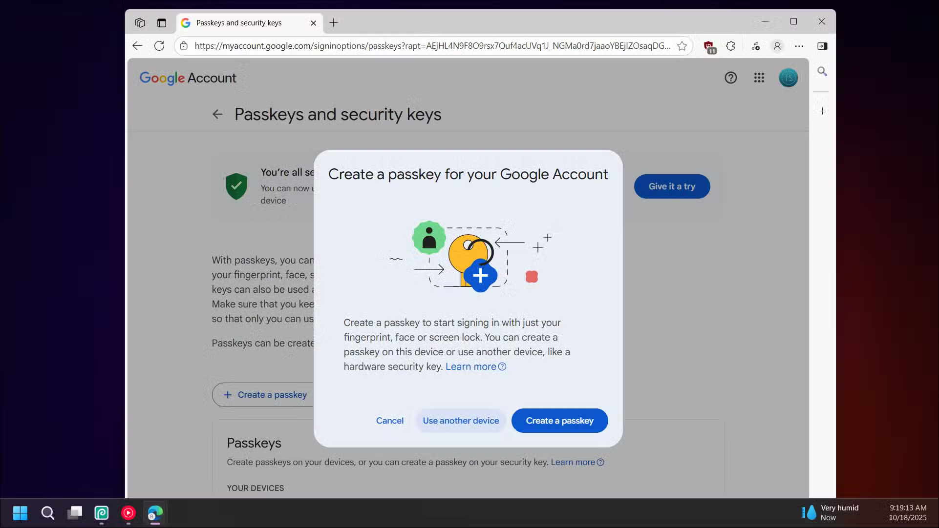 How to use a Yubikey security key instead of entering a password Picture 5