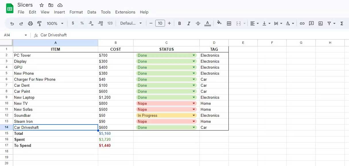 How to use Slicer to filter data quickly Picture 3