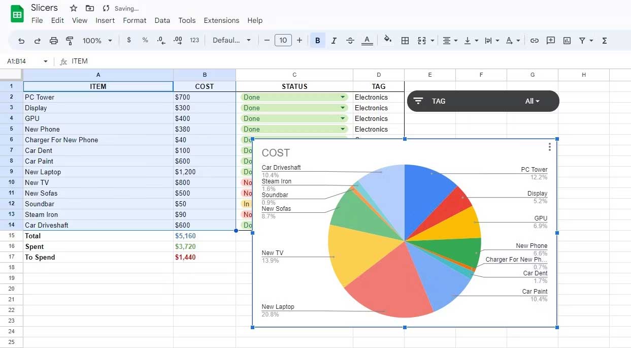 How to use Slicer to filter data quickly Picture 6