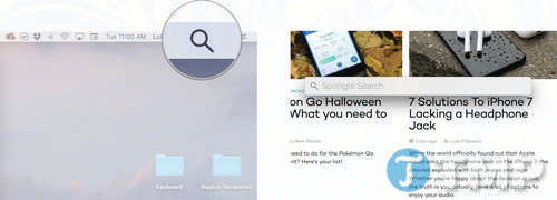 Picture 1 of How to use Spotlight on Mac, search for files and documents.