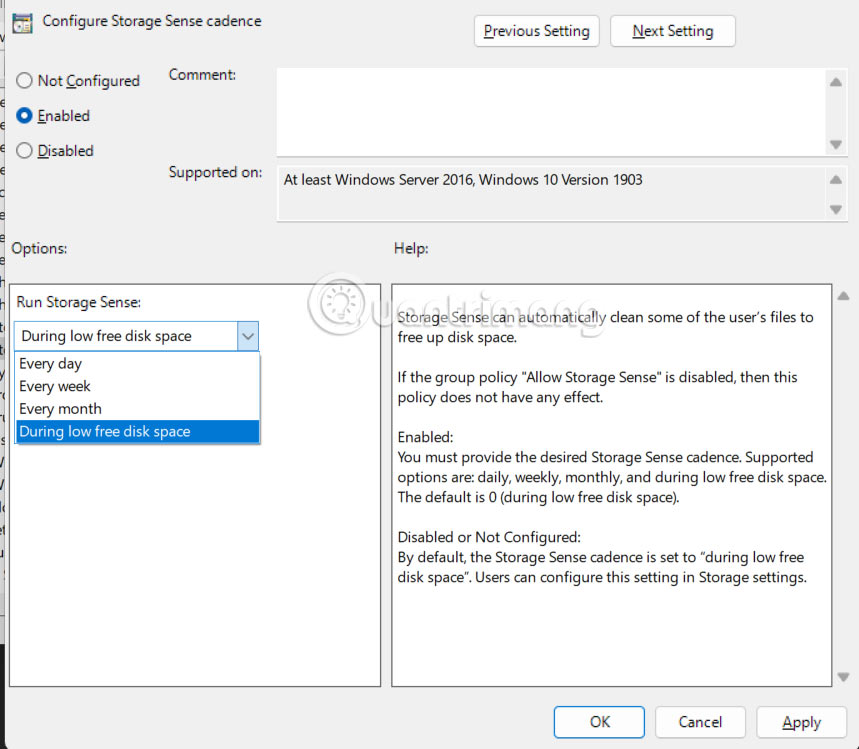 How to use Storage sense Windows to free up disk space Picture 5
