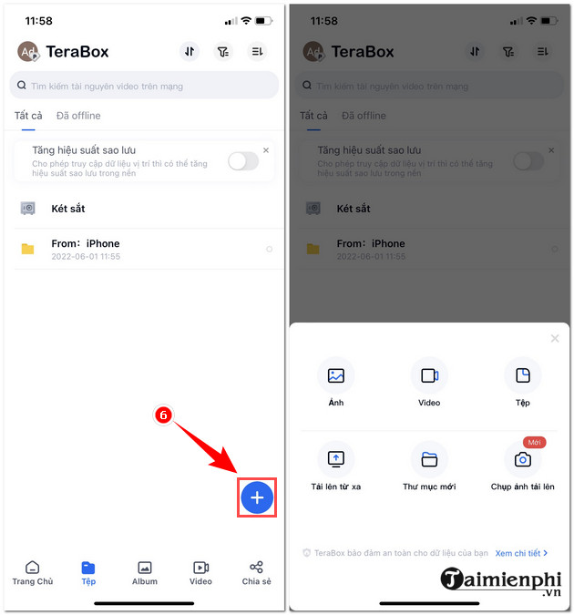 How to use TeraBox, store Photos, Videos on your phone Picture 4