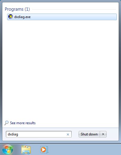 Picture 2 of How to use the DirectX Diagnostic Tool to troubleshoot problems.