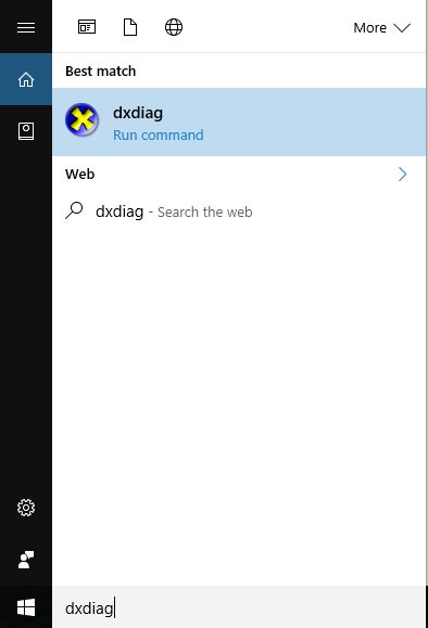Picture 3 of How to use the DirectX Diagnostic Tool to troubleshoot problems.