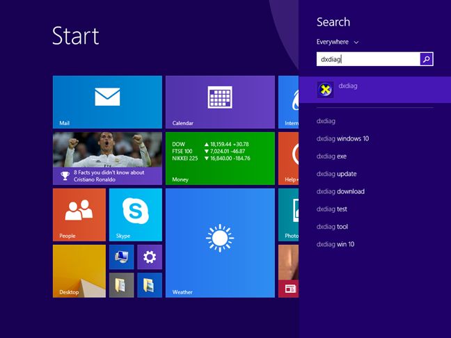 Picture 4 of How to use the DirectX Diagnostic Tool to troubleshoot problems.