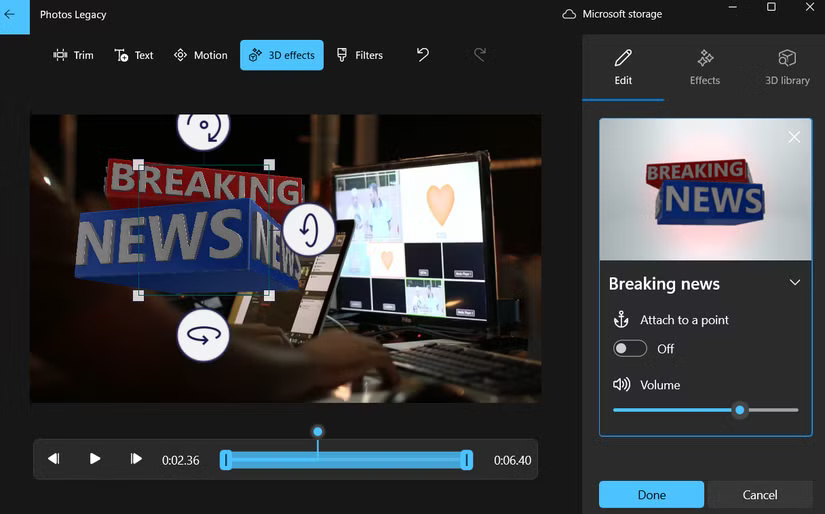 How to use hidden video editor on Windows 11 Picture 6