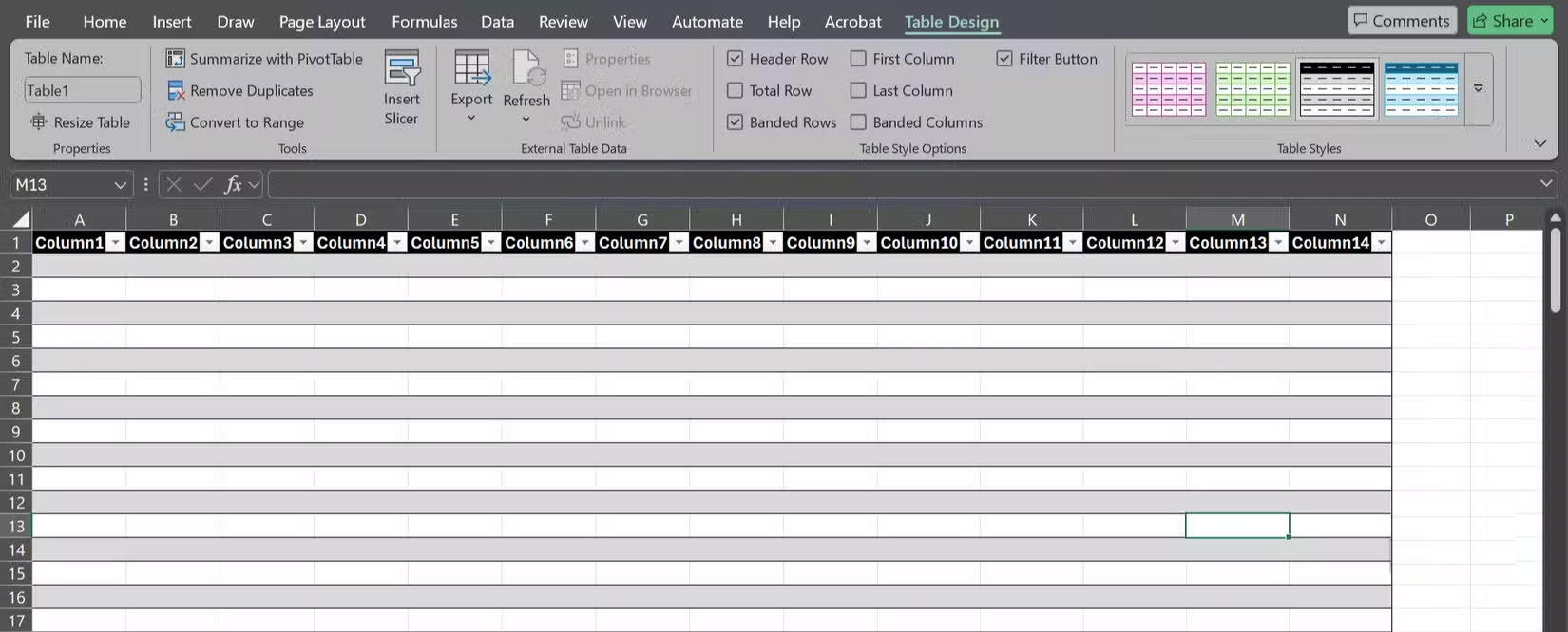 How to Use Google Sheets' Pre-Built Tables Feature to Organize and Analyze Data Picture 7
