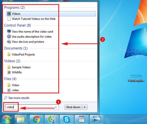 How to use the file search command on Windows, find saved files Picture 2
