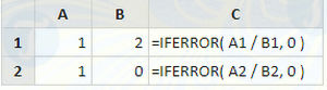 Picture 2 of How to use the IFERROR function in Excel