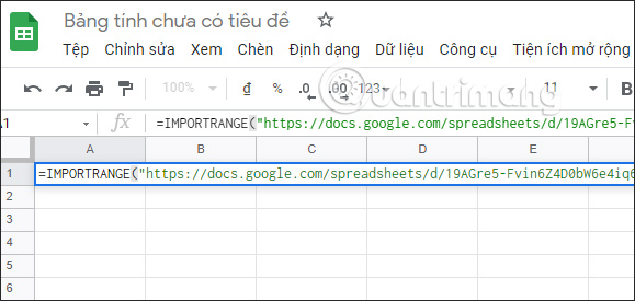 images 2 of How to use the IMPORTRANGE function in Google Sheets