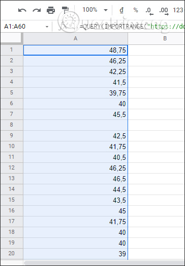 images 9 of How to use the IMPORTRANGE function in Google Sheets