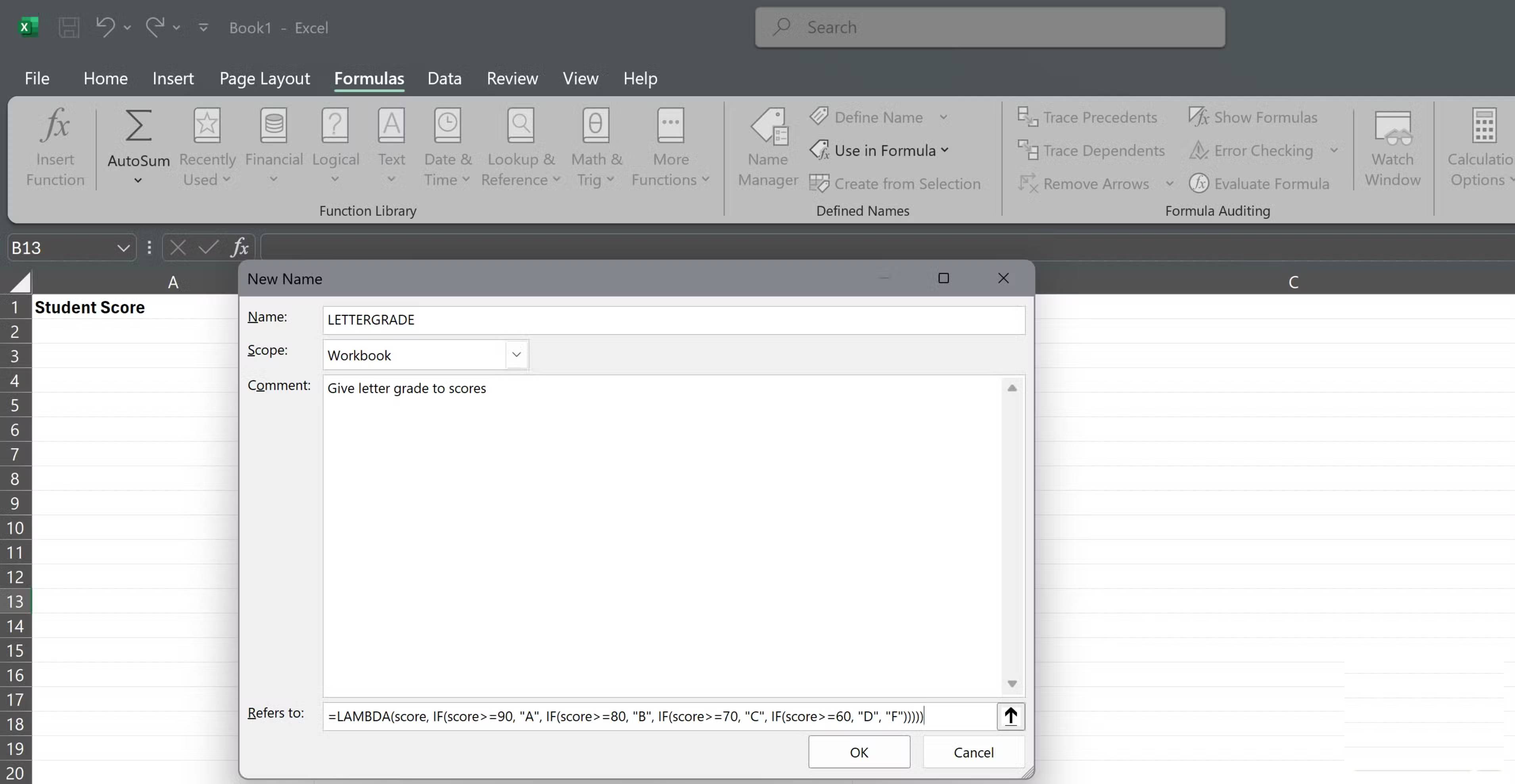 How to use the LAMBDA function in Excel Picture 6