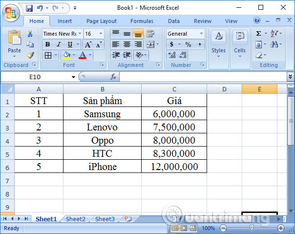Picture 1 of How to use the LOOKUP function in Excel - Data search function