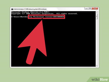 How to Use the Net Send command Picture 10