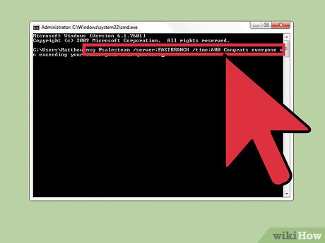 How to Use the Net Send command Picture 12