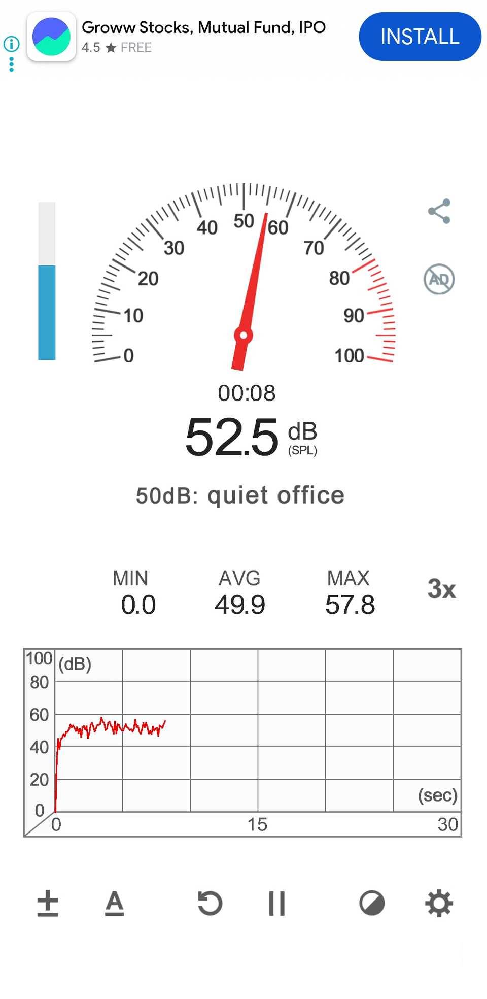 How to use an Android phone to measure light and sound in a room Picture 6