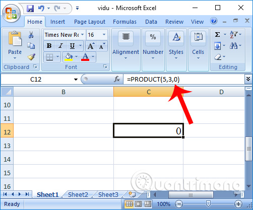 images 2 of How to use the PRODUCT function in Excel - A function to calculate the product of values.