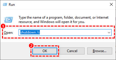 Picture 2 of How to use the Shutdown command to turn off your computer.