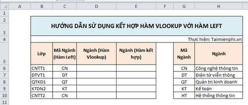 Picture 3 of How to use the Vlookup function in combination with the Left function.