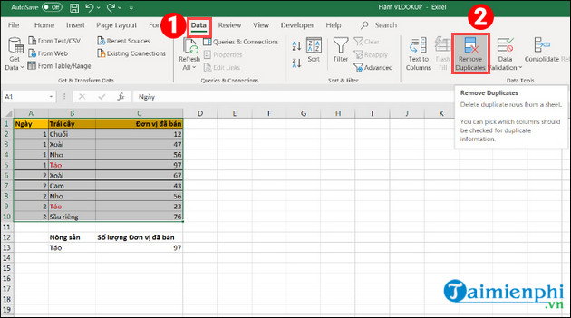Picture 15 of How to use the VLOOKUP function in Excel: formulas and detailed examples.