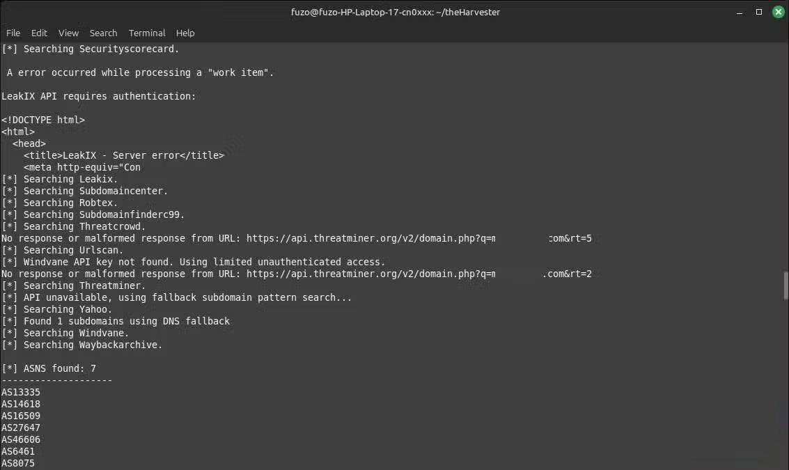 How to use theHarvester to map your online footprint in just minutes Picture 7