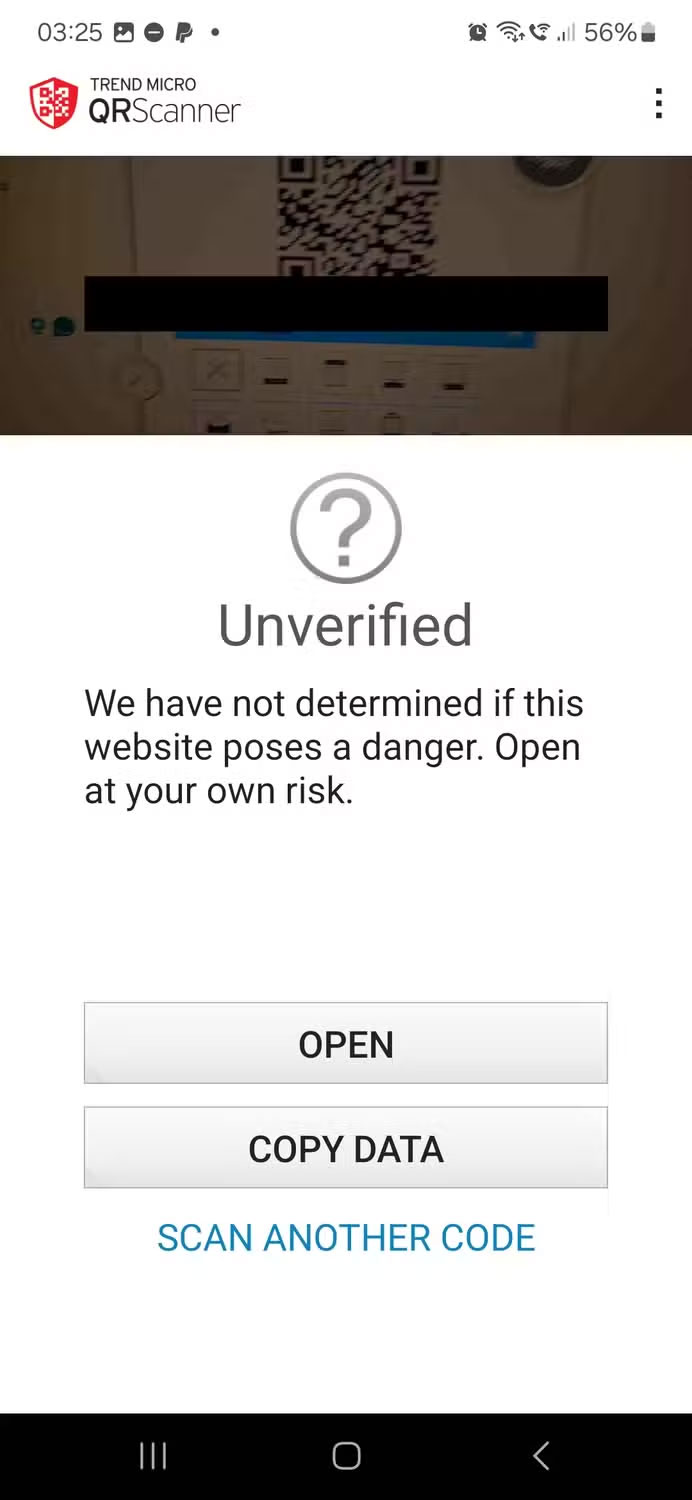 How to use Trend Micro QR Scanner to avoid malicious QR codes Picture 4