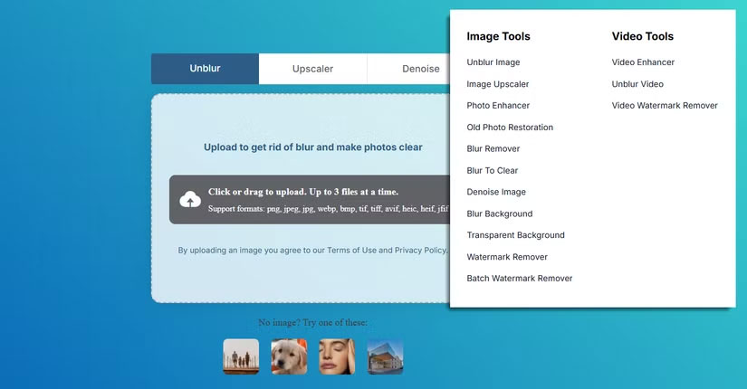 How to Use UnblurImage to Sharpen Blurry Photos Instantly Picture 3