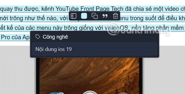 How to use Web Highlights to take notes right on the web page Picture 3