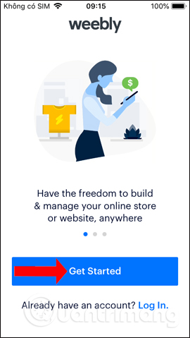 Picture 1 of How to use Weebly to create a website on your phone - Completely free.