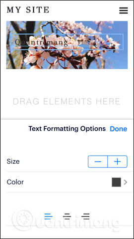 Picture 14 of How to use Weebly to create a website on your phone - Completely free.