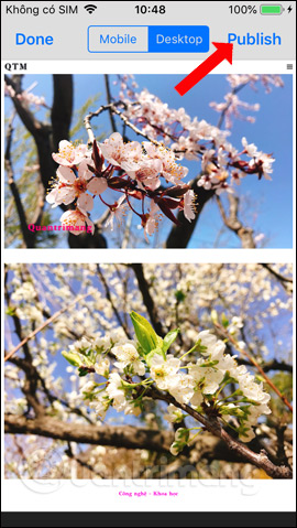 Picture 21 of How to use Weebly to create a website on your phone - Completely free.