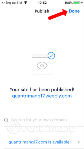 Picture 23 of How to use Weebly to create a website on your phone - Completely free.