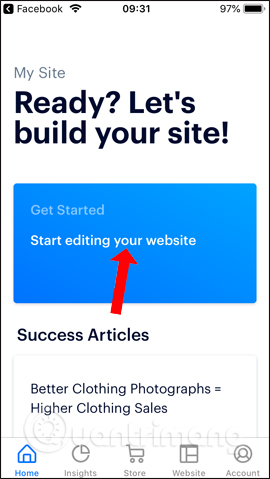 Picture 8 of How to use Weebly to create a website on your phone - Completely free.