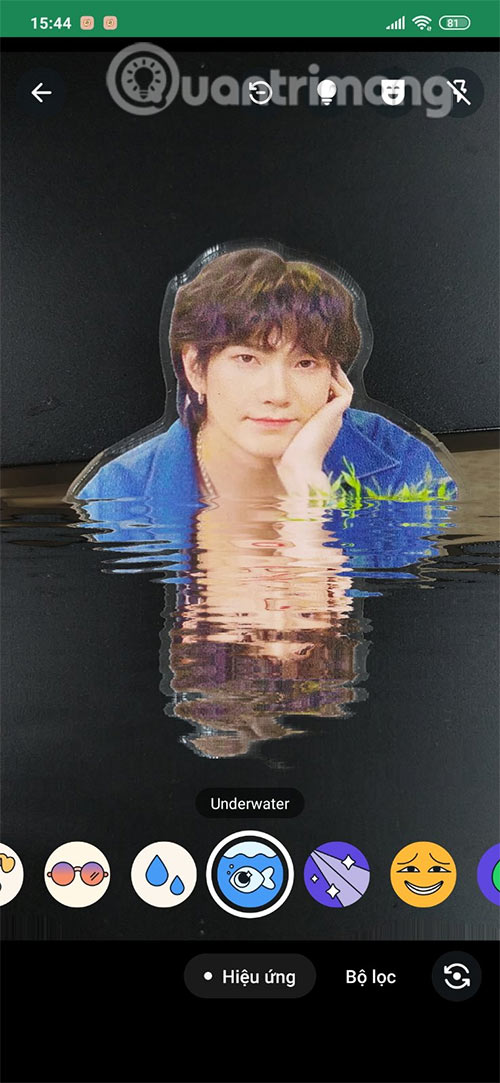 How to use WhatsApp camera effects Picture 6