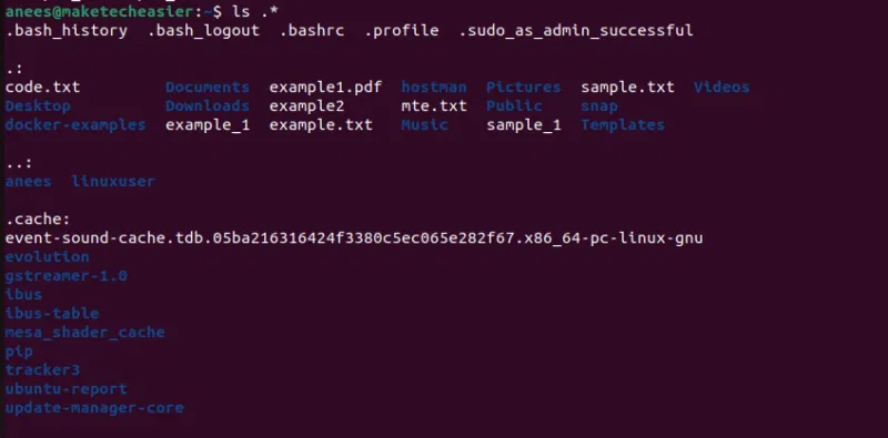 How to use wildcards to match file names in Linux Picture 5