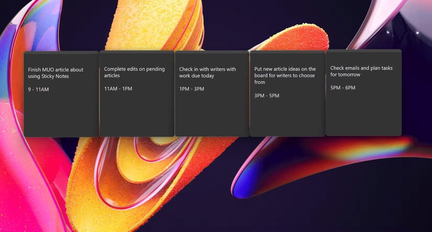 How to Use Windows Sticky Notes as the Ultimate Productivity Tool Picture 4