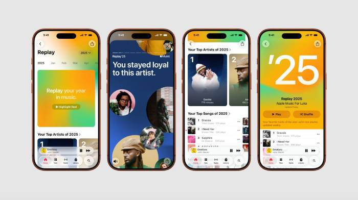 images 1 of How to view Apple Music Replay 2025 listening statistics
