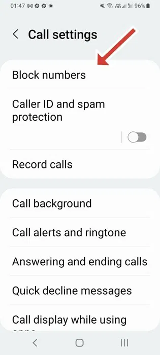 How to View Blocked Numbers on Android Picture 4