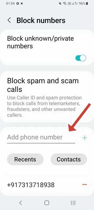 How to View Blocked Numbers on Android Picture 5