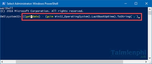 How to view computer uptime on Windows 10 Picture 5