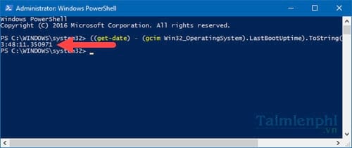How to view computer uptime on Windows 10 Picture 6