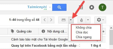 Picture 5 of How to view emails without opening them in Gmail using the Preview Pane feature.