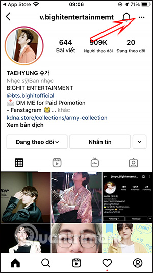 How to view Instagram account name change history Picture 1