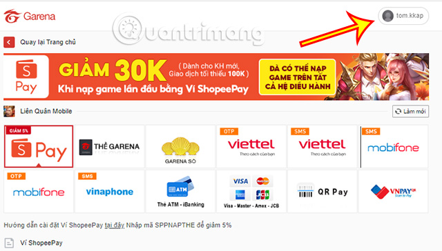 How to quickly view Lien Quan top-up history Picture 4