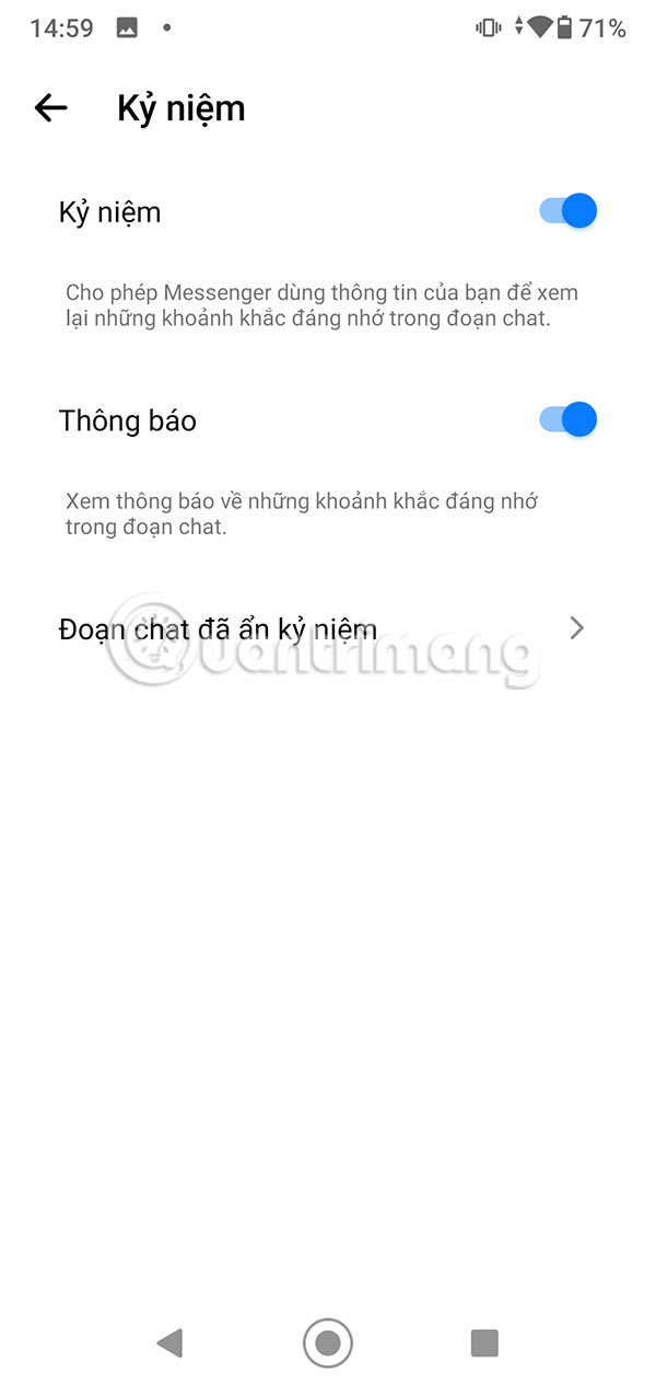 How to view memories on Messenger Picture 10