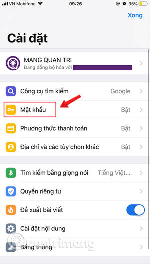 Picture 9 of How to view and quickly delete saved passwords on Chrome.