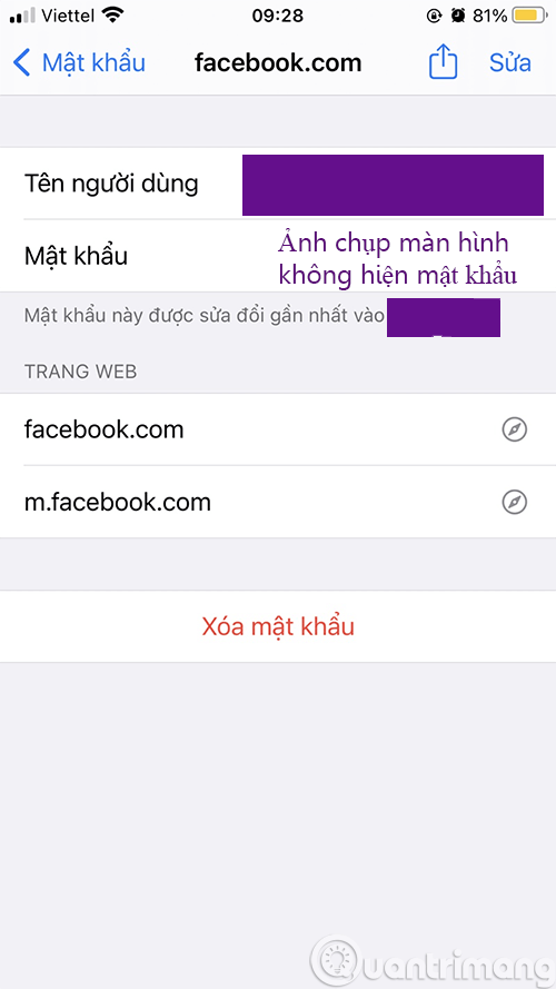How to View Saved Passwords on iPhone and Edit Passwords Easily Picture 4