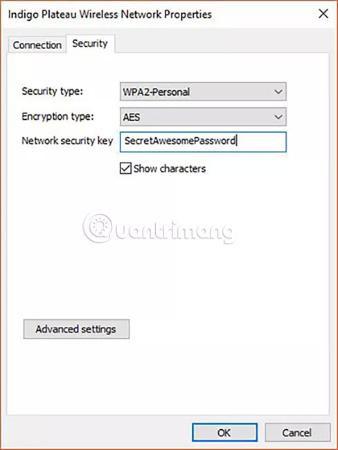 How to view saved Wifi password on Windows - If you accidentally forget the Wifi password Picture 8
